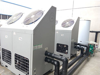 蘇州高溫電氣車間雙源熱泵制熱、制冷工程